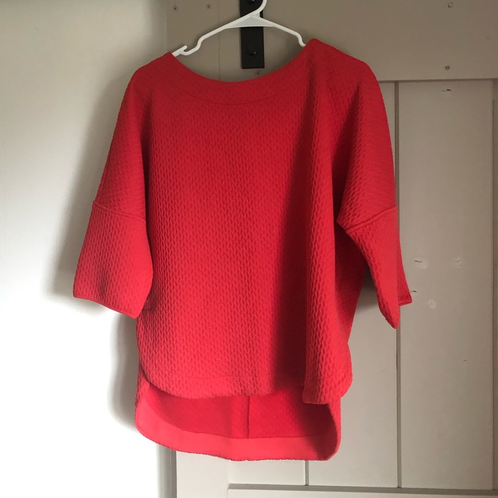 Red sweater